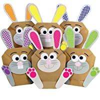 Papierdrachen Conejitos de Pascua Hacer y Rellenar tú Mismo - Cesta de Pascua Creativa - Pascua 2019 - Colorido